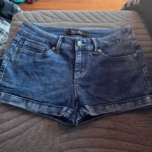 Jean shorts Size L. Theyre from Wax Jean.